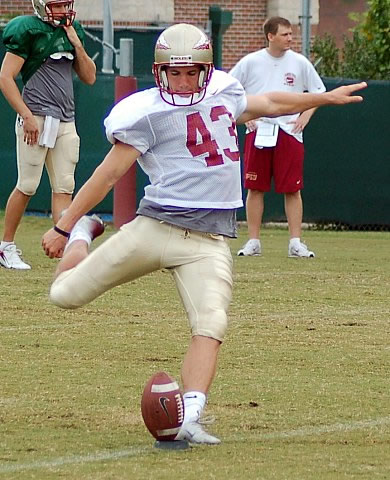 Graham Gano, the 2008 Groza Recipient