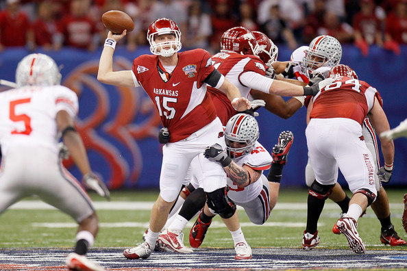 Ryan Mallett heads for the NFL