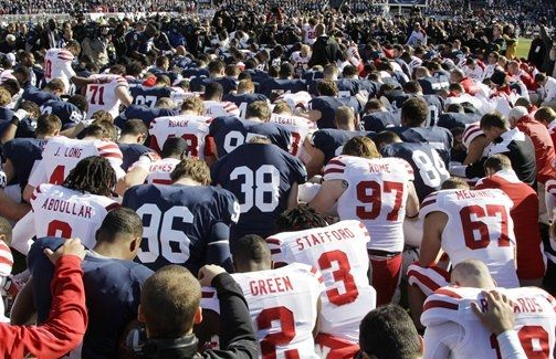 A true sign of class from Penn State and Nebraska