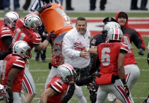 Urban Meyer led Ohio State to a perfect 12-0 in his first year at Columbus.