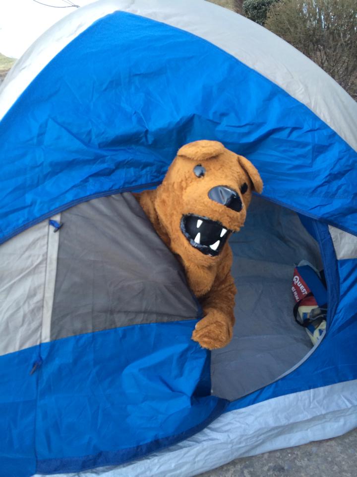 Penn State gets the nod as the most rowdy tailgaters in the country. 